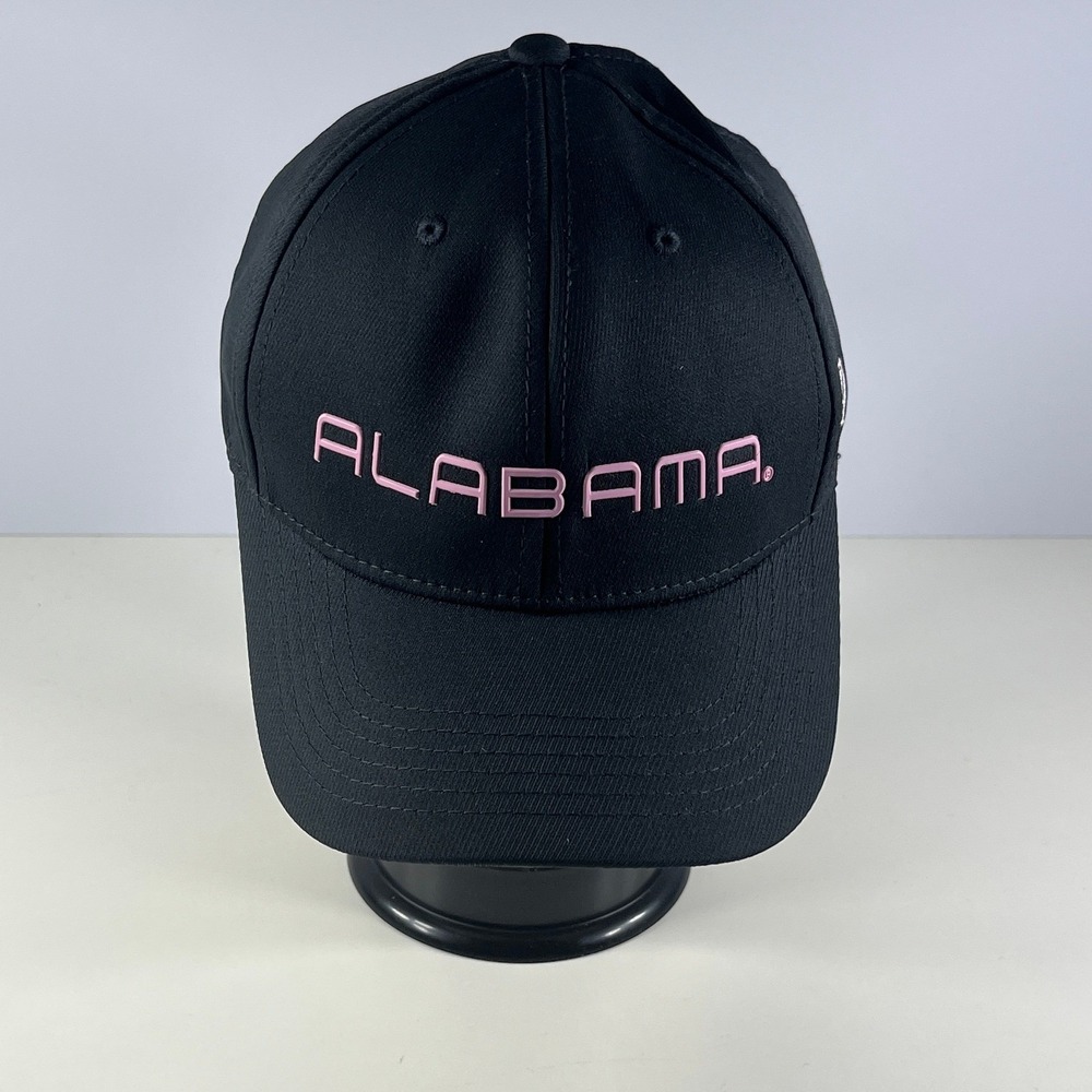 University of Alabama Crimson Tide Hat Cap Women Black Pink Adjustable Roll Tide